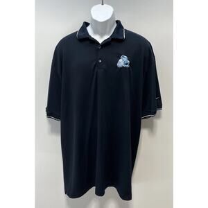 Nike Dri-Fit On Field USC TROJANS Blue Polo Shirt Performance Men's Size XXL